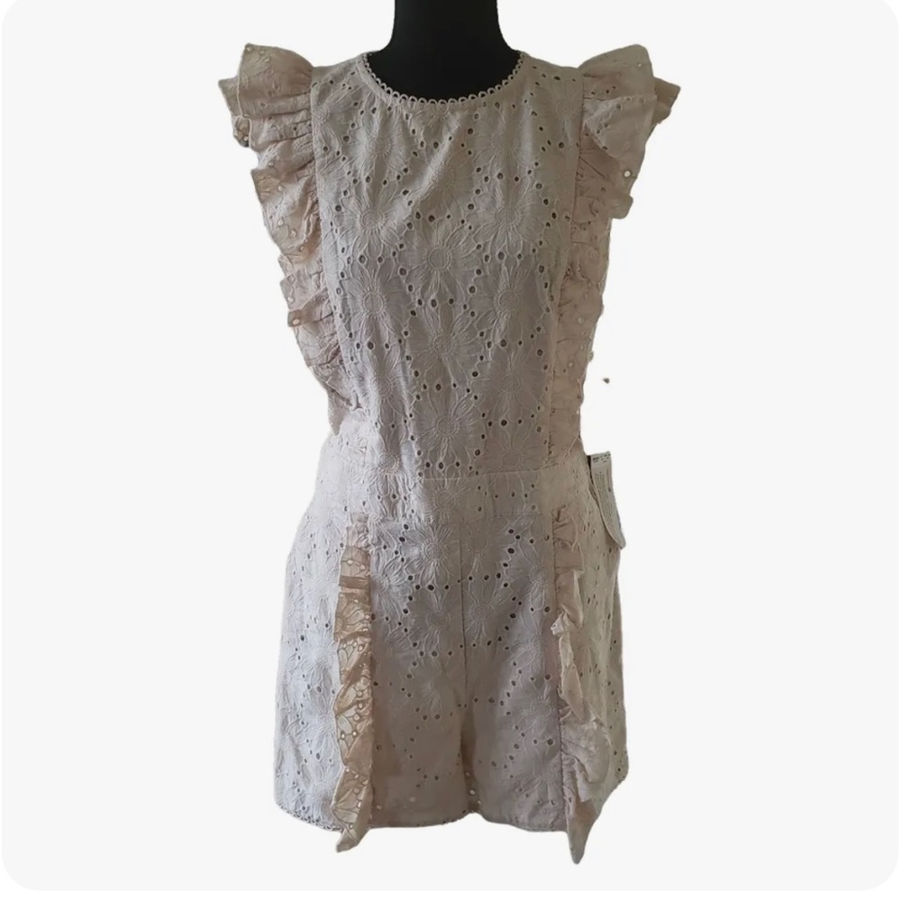 NWT Happy X Nature Romper w/ Open Back 4